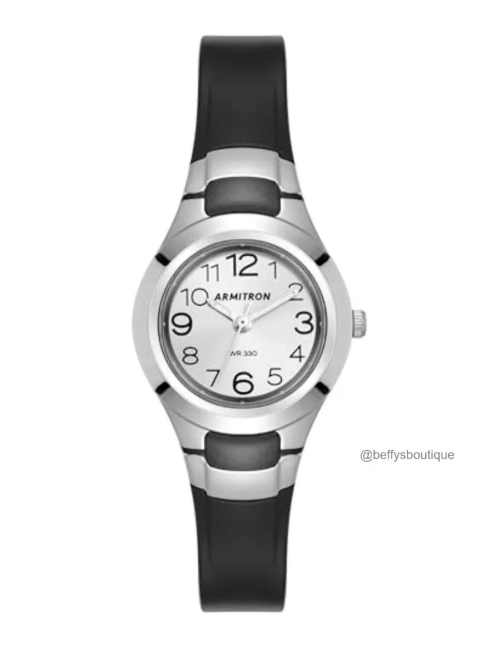 Easy to Read Resin Strap Wrist Watch, Japanese Quartz, Water Resistant, Analog